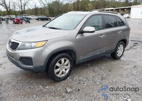 2013 Kia Sorento Lx V6 из США, поврежденный, VIN 5XYKTDA21DG376438